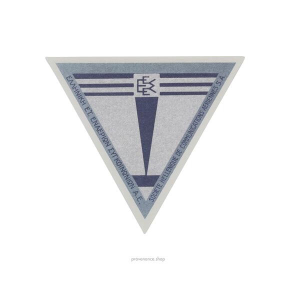 🔴 Louis Vuitton Airline Label Postcard Sticker - Picture 1 of 2